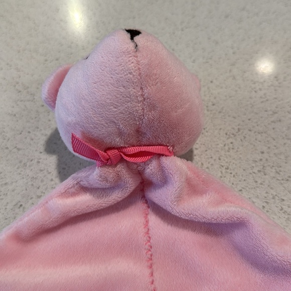 Carter's Just one year - Precious Firsts Pink Bear Baby Blanket lovey - Picture 3 of 7